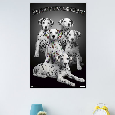 Chiot-impression sur papier individuel