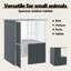 200cm Steel Floor Bird Cage