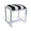 Glencoe Black Stripe Bench