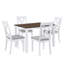 Ensemble de table de salle à manger 5 pièces Rustic Minimalist