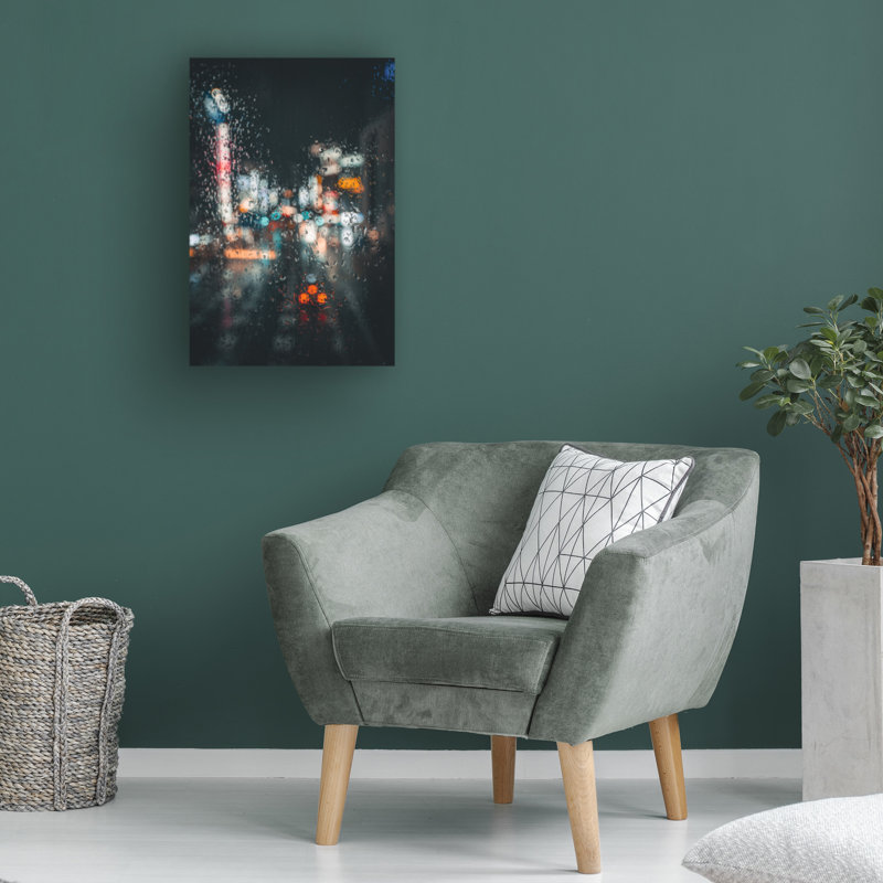 Art sur toile «Bachelo Murakyami Daichi, le monde à travers le verre», H 47 po x l 30 po x P 2 po