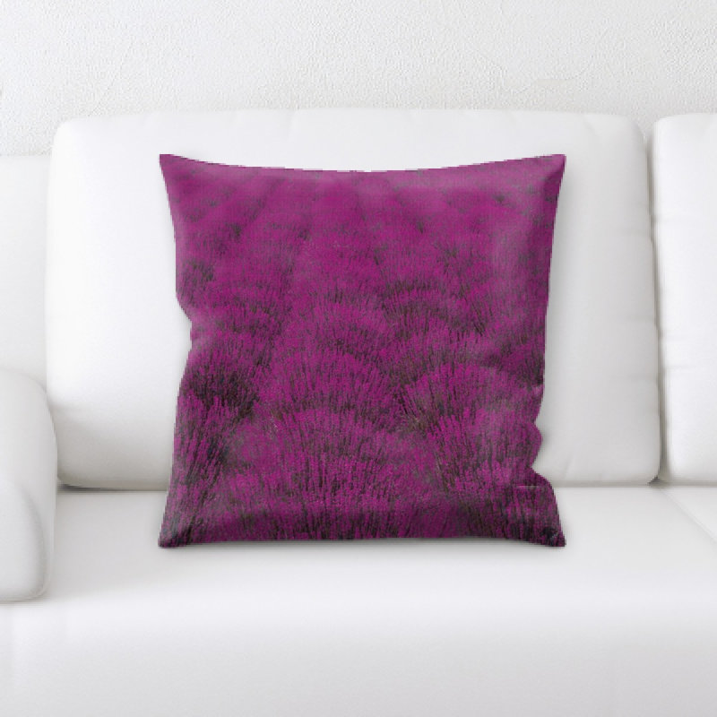 Microsuede Reversible Throw Pillow