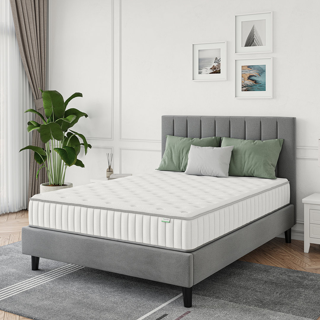Novilla 27cm Memory Foam Pocket Sprung  Mattress