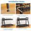 Maynerd Stainless Steel Two Tier Dish Rack