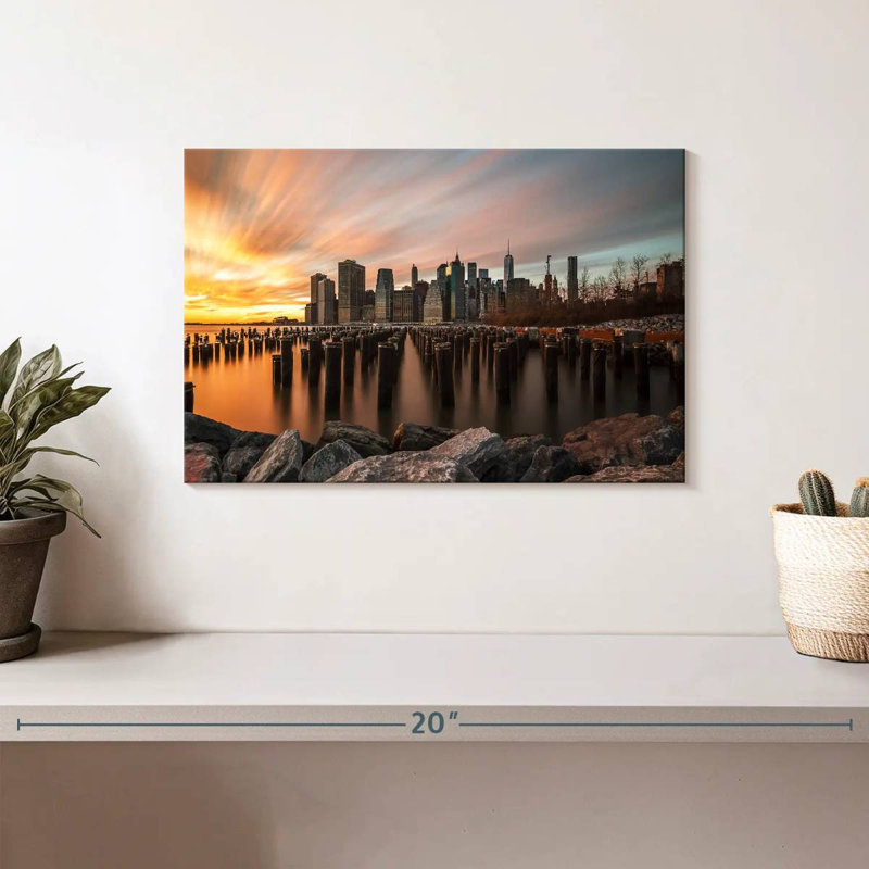 Ravi NYC Horizon, 8" H x 12" W