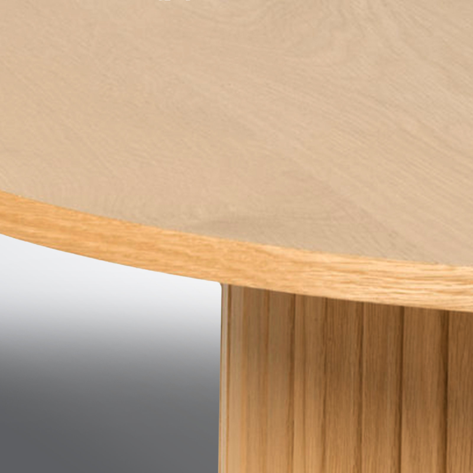 Iris Coffee Table, Natural Oak