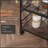 3 Tier Rolling Kitchen Cart with Storage, Sliding Baskets, and Side Hooks for Multi-Functional Use in Dining and Living Spaces
