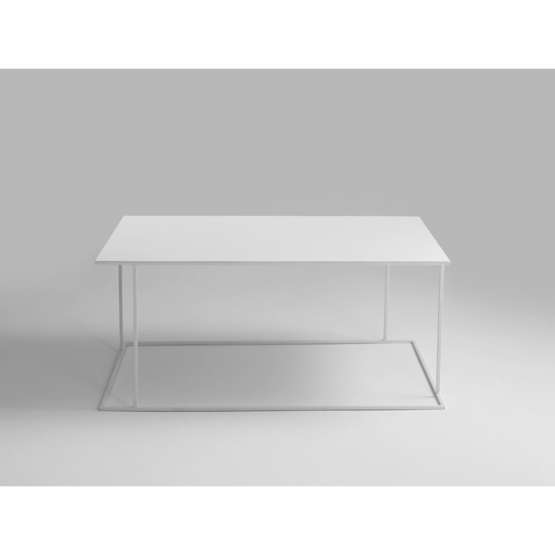 Prue Frame Coffee Table, White