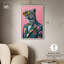 Art mural rose raffiné Roar II-117593525-117593676