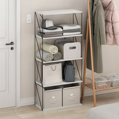 Besi 59.99cm W Metal Shelving Unit