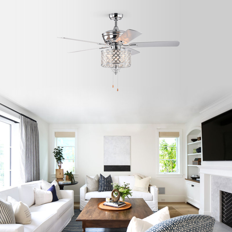Sidonie 52'' Ceiling Fan with Light Kit