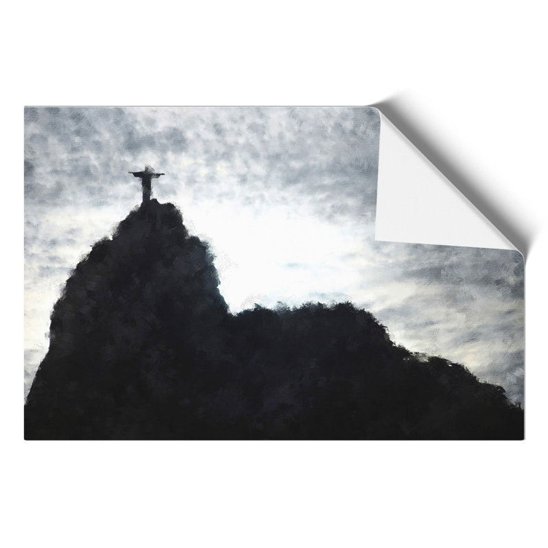 Christ The Redeemer In Rio Vol.1 - No Frame Painting, 21cm H x 30cm W x 0.1cm D