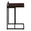 Table d'appoint, petite table en forme de C, table de bout, table d'appoint pour la chambre à coucher, salon, table de bout intérieure pour l'espace de vie-532277943