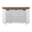 Bevus 52" Corner TV Stand with Sliding Doors for TVs up to 60"-1968214225
