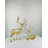 Golden Quartz Deers Set Of 2