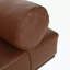 Chaise longue en similicuir Sushpal-2147400447