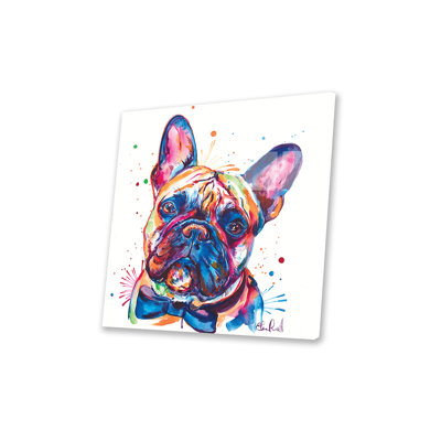 «Bowtie Frenchie» par Weekday Best - impression non encadrée