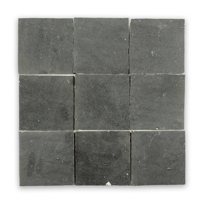 Carreau de céramique Smokey Pearl Zellige, Gris