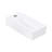 14.51"L X 7.07"W 3.61"H White Ceramic Wall Mounted Bathroom Sink, Rectangular, Stain-, Low Water Absorption, Acid Resistance, Modern Glamorous With Faucet Hole Sink - 14.51X7.07 Inch Stain ,