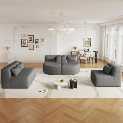 Canapé modulaire modulaire, 4 canapés combinés gratuits