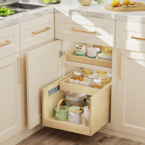 Rebrilliant Brassfield Tray Divider Pull Out Drawer