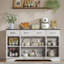 Buffet 55 "avec 3 tiroirs et 2 portes en verre-1472458006
