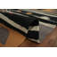 Grand tapis rayé vibrant 9 x 14 pour décoration intérieure moderne