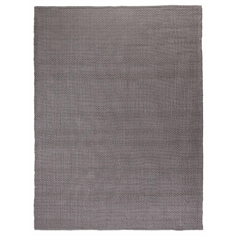 Surath Hand Loomed Area Rug in Navy, Rectangle 9' x 12', Brown