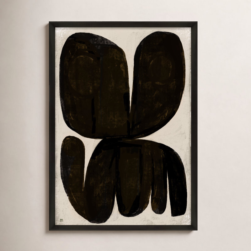 " Moth " by StudioM, Black, 20" H x 14" W x 1.25" D