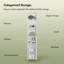Canal Point Holbrook White Tall Bathroom Cabinet