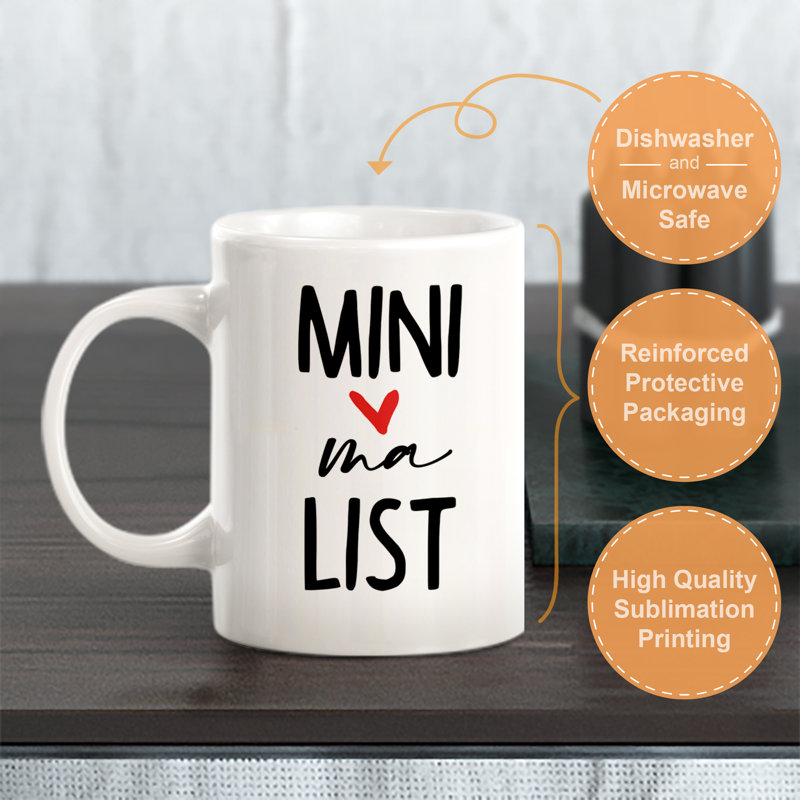 Ceramic Coffee Mug, 11 oz.