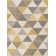 Rubino Modern Geometric White/Yellow Area Rug