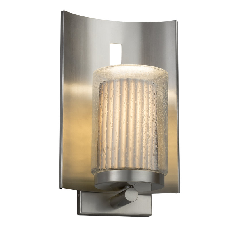 Applique à bras extérieur Getz, Nickel brossé