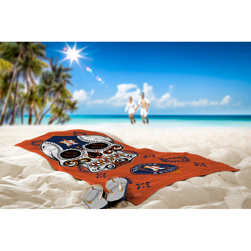 Cotton Blend Beach Towel, Houston Astros