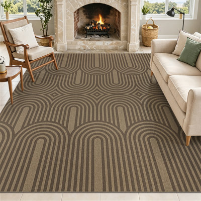 Tapis tissé pour l'intérieur et l'extérieur 