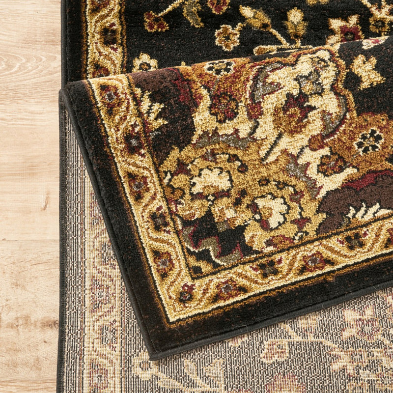 Tapis noir 5 pi 3 po x 7 pi 3 po noir, 5 pi 3 po x 7 pi 3 po