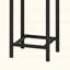Table de salle à manger de cuisine moderne, table de pub, ensemble de table de salle à manger longue avec 3 tabourets, conception de tabouret suspendu pratique