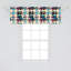 Multicolore Ambesonne Art, cantonnière, lot de 2-100793223