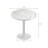 Round Modern Dinning Table 31.5 Inches Bistro Table Tulip Table With Faux Marble Top,Easy Assemble,Sturdy Metal Frame Diameter-1635480169