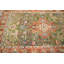 Tapis vert géométrique traditionnel 5 x 9