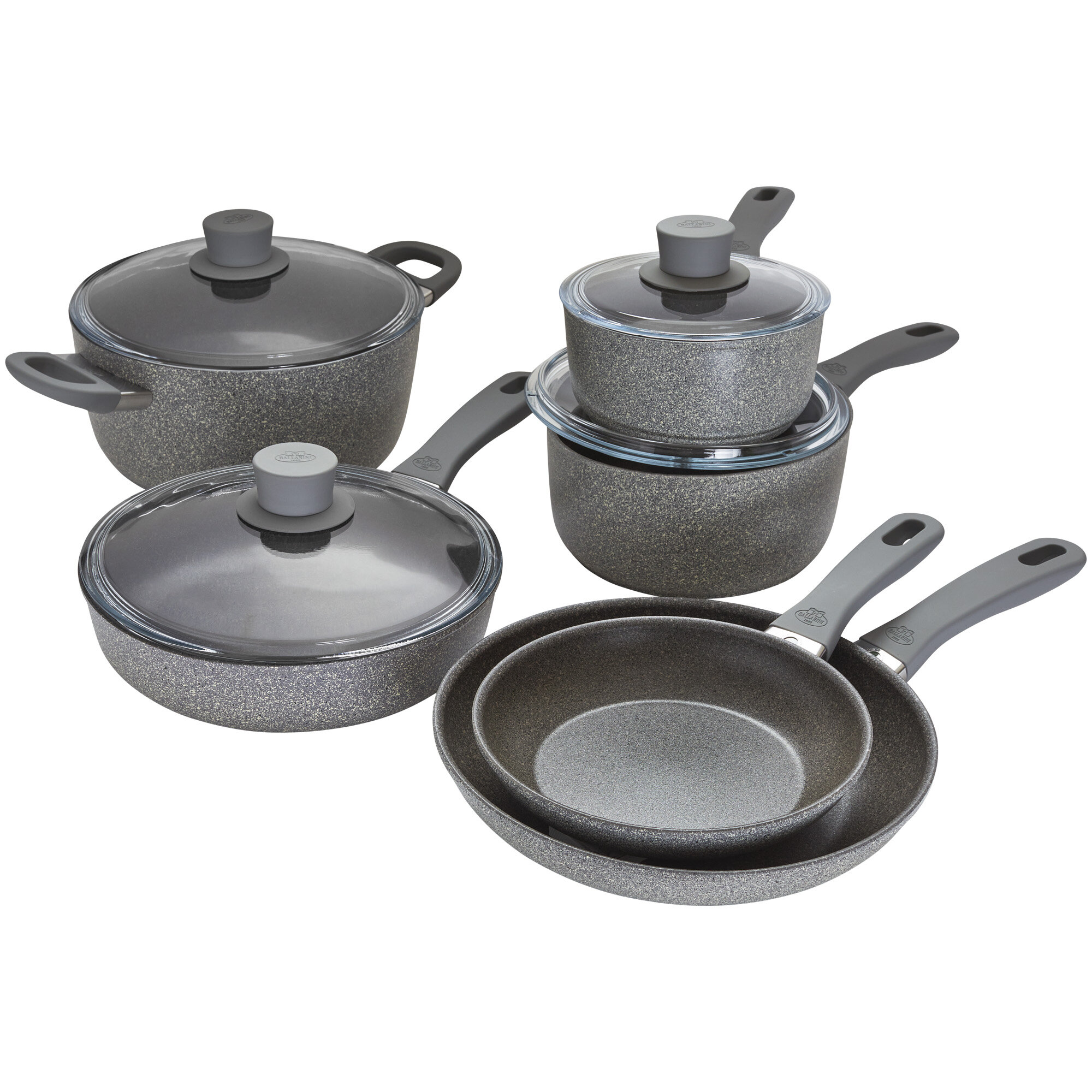 CG INTERNATIONAL TRADING 10 - Piece Non-Stick Aluminum Cookware