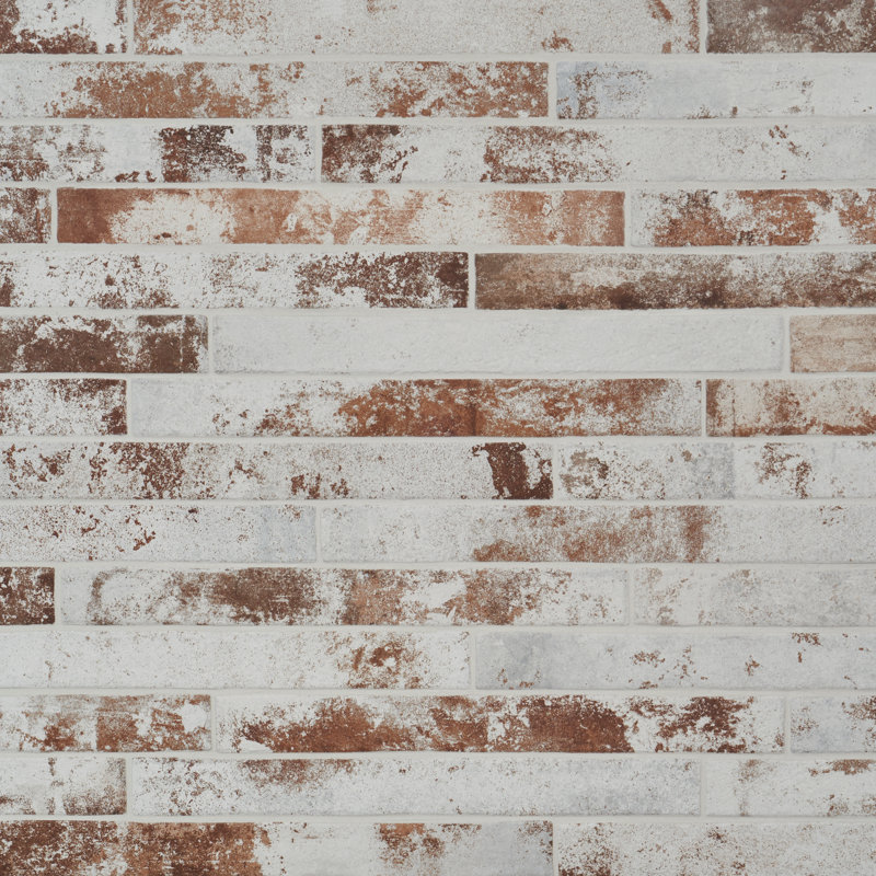 Bantry 1.88 In. X 17.71 In. Matte Porcelain Floor And Wall Tile (8.28 Sq. Ft. / Case), White