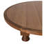Hybrid Round Walnut Wood Dining Table