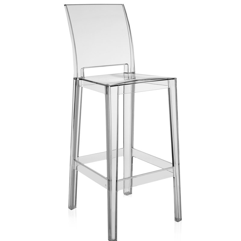 One More Veuillez tabouret, Cristal, Barre