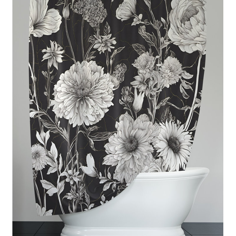 Aldred Shower Curtain, 72" H x 70" W