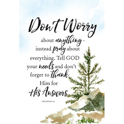 " Don't Worry About "