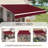 AECOJOY Manual Retraction Slope Patio Awning-96123780-110916808-60225512