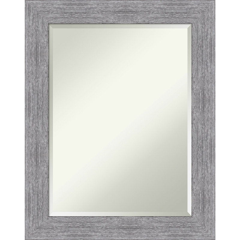Miroir mural Turbeville, Gris, 29 po x 23 po