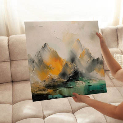 Landscape and Nature Valley Secrets Modern Unframed Art Print