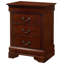 Table de chevet traditionnelle avec tiroirs-1916328330